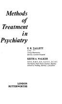 Methods of treatment in psychiatry