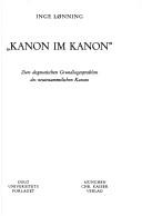 "Kanon im Kanon."