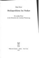 Modusprobleme bei Notker