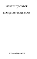 Een groot denkraam