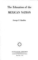 The education of the Mexican nation