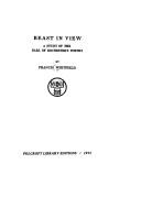 Beast in view; a study of the Earl of Rochester's poetry