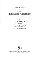 Social class and educational opportunity