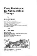 Drug resistance in antimicrobial therapy