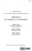 Principles of American government