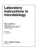 Laboratory instructions in microbiology