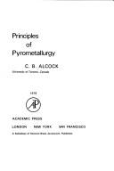 Principles of pyrometallurgy