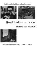 Rural industrialization: problems and potentials