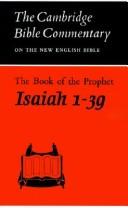 The book of the prophet Isaiah, chapters 1-39