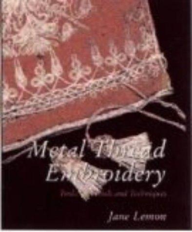 Metal thread embroidery