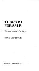 Toronto for sale