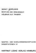 Dichtung und Denkverzicht