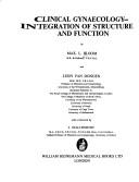 Clinical gynaecology: integration of structure and function