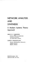 Network analysis and synthesis