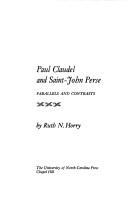 Paul Claudel and Saint-John Perse