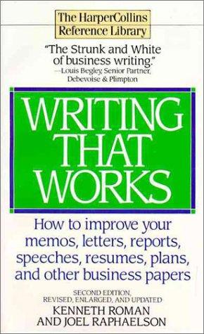 Writing That Works