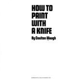 How to paint with a knife