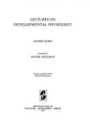 Lectures on developmental physiology