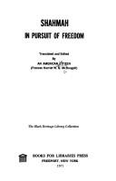Shahmah in pursuit of freedom