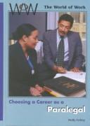 Choosing a career as a paralegal