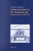 Antiquarianism in the Augustan age