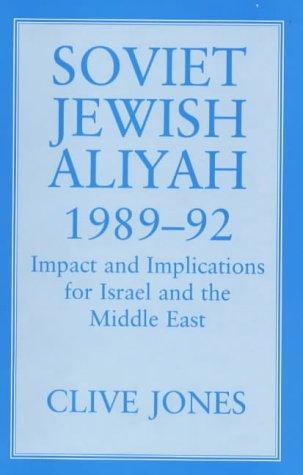 Soviet Jewish Aliyah, 1989-92