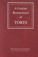A concise restatement of torts
