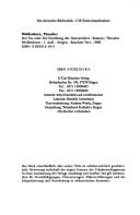 Der Nu, oder, Die Einübung der Abwesenheit