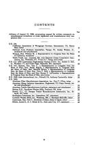 Written comments on miscellaneous corrections to trade legislation and miscellaneous duty suspension bills