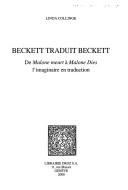 Beckett traduit Beckett