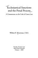 Ecclesiastical sanctions and the penal process