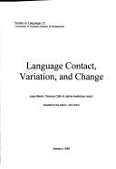 Language contact, variation, and change