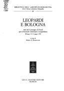 Leopardi e Bologna
