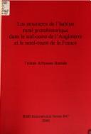 Les structures de l'habitat rural protohistorique dans le sud-ouest de l'Angleterre et le nord-ouest de la France
