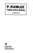 P. Ramlee yang saya kenal