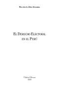 El derecho electoral en el Perú