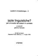 Isole linguistiche?