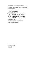 Hortus litterarum antiquarum