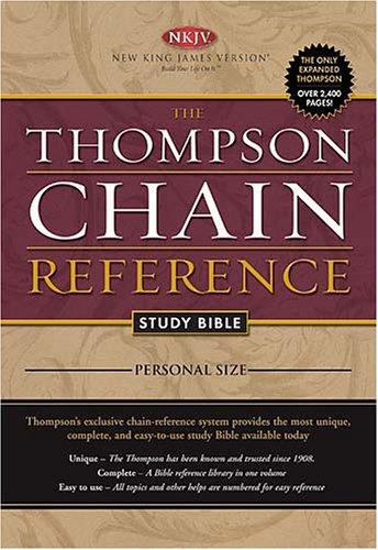 Thompson Chain Reference Study Bible-
