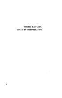 Modern East Asia: essays in interpretation