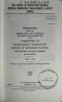 The Office of Inspector General, Federal Emergency Management Agency (FEMA)