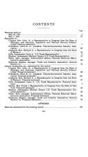 President's report on foreign government procurement discrimination against U.S. companies