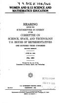 Women and K-12 science and mathematics education