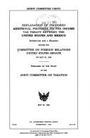 Explanation of proposed additional protocol to the income tax treaty between the United States and Mexico