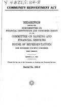 Community Reinvestment Act