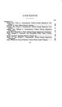 The Federal Energy Regulatory Commission's proposed rules affecting the electricity industry