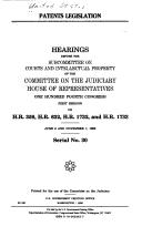 Patents legislation