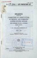 S. 1166--Food Quality Protection Act