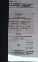 Review of Department of the Treasury's efforts to combat counterfeiting