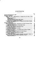 Hearing on the U.S.-Canada Pacific Salmon treaty